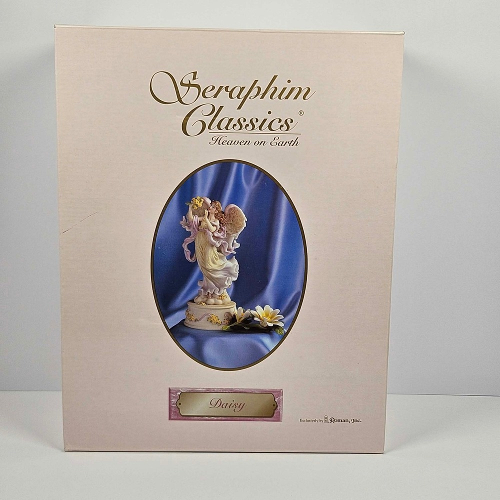 Seraphim Classics Daisy 2001 Limited Edition Angel Figurine Roman Inc 84241 NIB